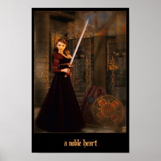 Poster Un coeur noble