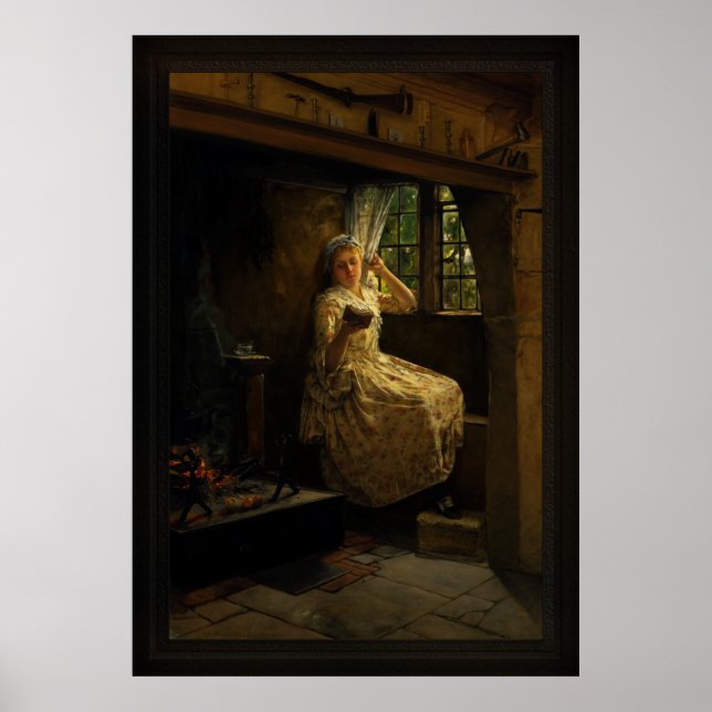 Poster Un coin cosey par Frank Millet (Devant)