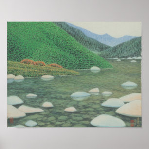 Poster Un coin silencieux dans Moutains