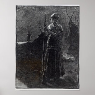 Poster Un coloniiste de la rivière Rouge, 1878