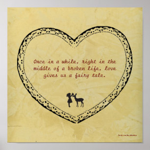 Poster Un conte de fées sur la vie brisée