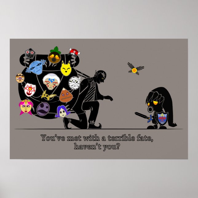 Poster Un conte de masques. (Devant)