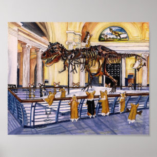 Poster Un Corgi de Noël Bodacieux Bonanza Art Imprimer