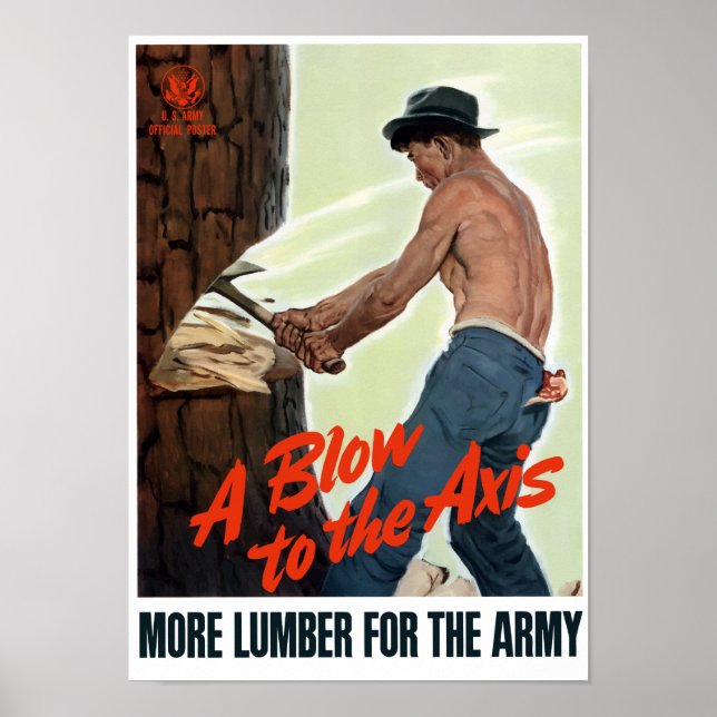 Poster Un Coup Sur L'Axe — 2ÈME GUERRE MONDIALE (Devant)