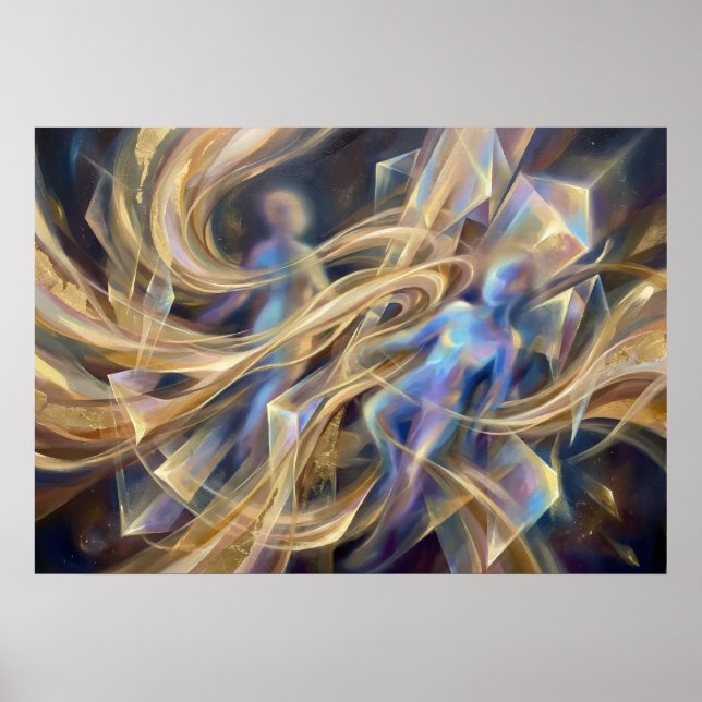 Poster Un courant d'intention pure (Devant)