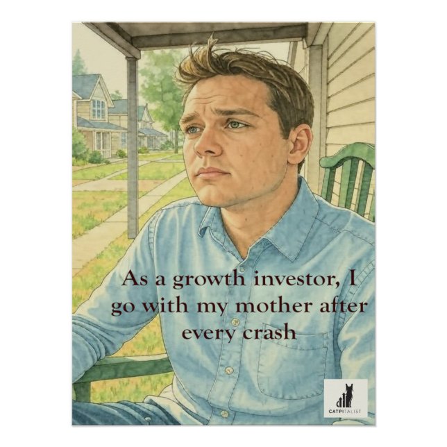 Poster Un crash Stock de croissance ? Bienvenue chez Mama (Devant)