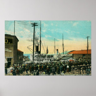 Poster Un départ en bord de mer pour la scène de l'Alaska