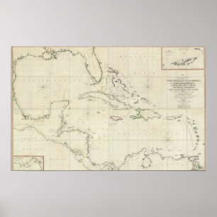Poster Un diagramme général des Antilles
