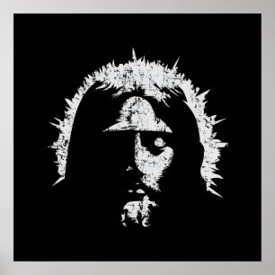 Poster Un Dieu Visage de Jésus