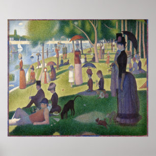 Poster Un dimanche à La Grande Jatte par Georges Seurat