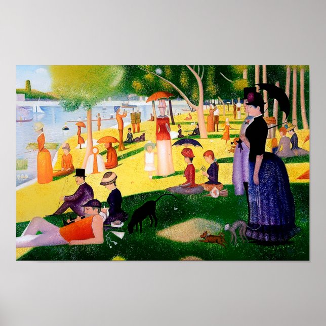 Poster Un dimanche après-midi Sur l'île de La Grande Jatt (Devant)