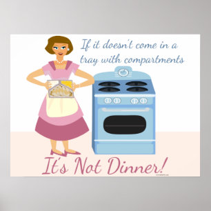 Poster Un Dîner Gelé Signifie Souper