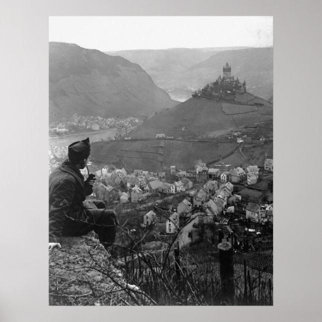 Poster Un Doughboy en Allemagne (Devant)