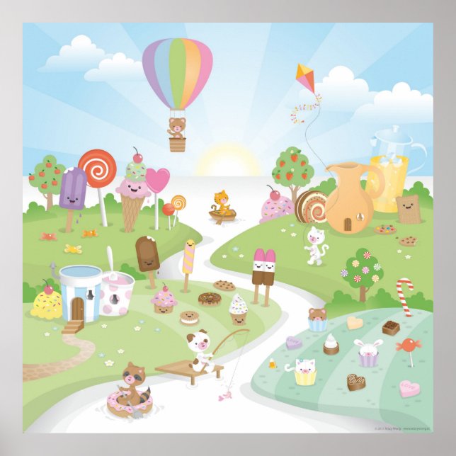 Poster Un doux paradis d'été ! (Devant)