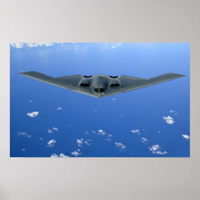 Poster Un Esprit B-2 sonne dans le ciel (Devant)