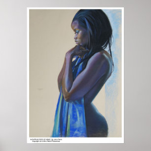 Poster "Un ÉTAT D'ESPRIT POURPRE" par : Alvin Pettit