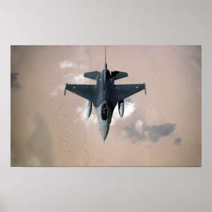 Poster Un F-16 d'Emirati
