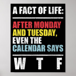 Poster Un fait de la vie après lundi et mardi même