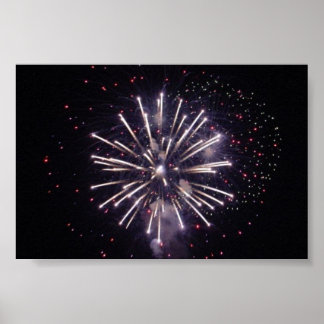 Poster Un feu d'artifice