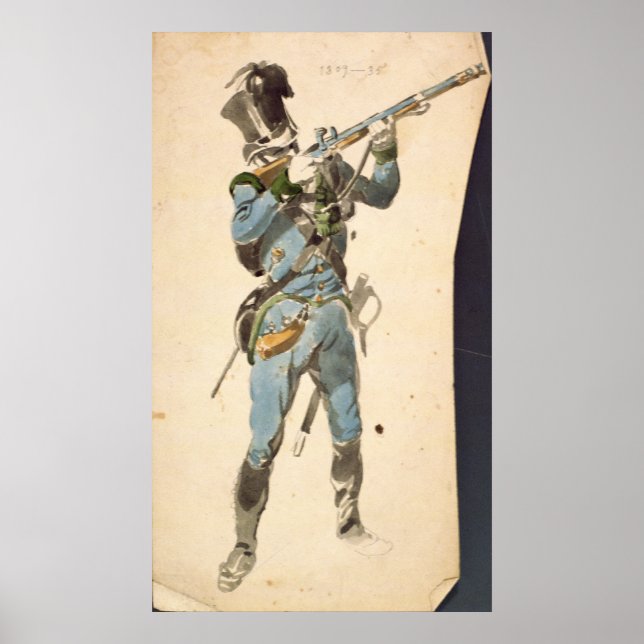 Poster Un fusil des geôliers autrichiens (Devant)