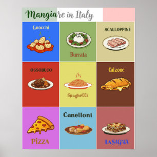 Poster Un goût d'Italie