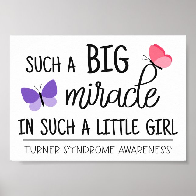Poster Un grand miracle de la conscience du syndrome de T (Devant)