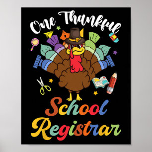 Poster Un Greffier D'École Remercié Turquie Heureux Merci