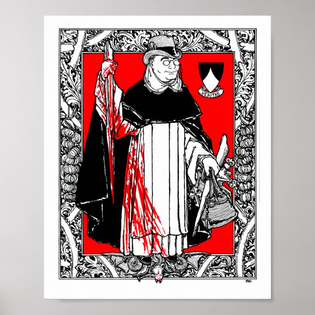 Poster Un habit sanglant Art de couverture Imprimer (Devant)