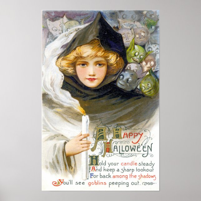 Poster Un Hallowe'en heureux (Devant)