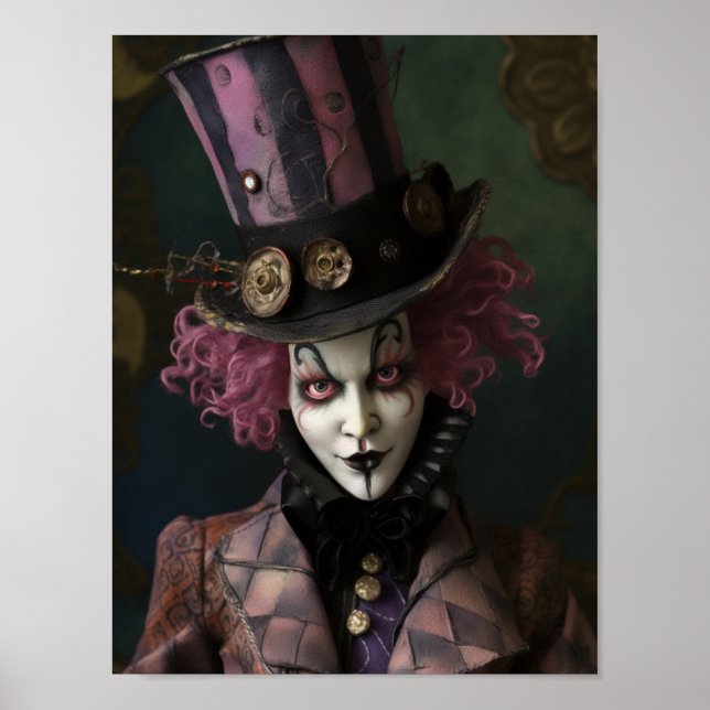 Poster Un homme dans un Tophat (Devant)