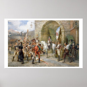 Poster Un incident dans la guerre péninsulaire - Napoléon