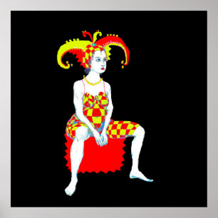 Poster Un jester enceinte