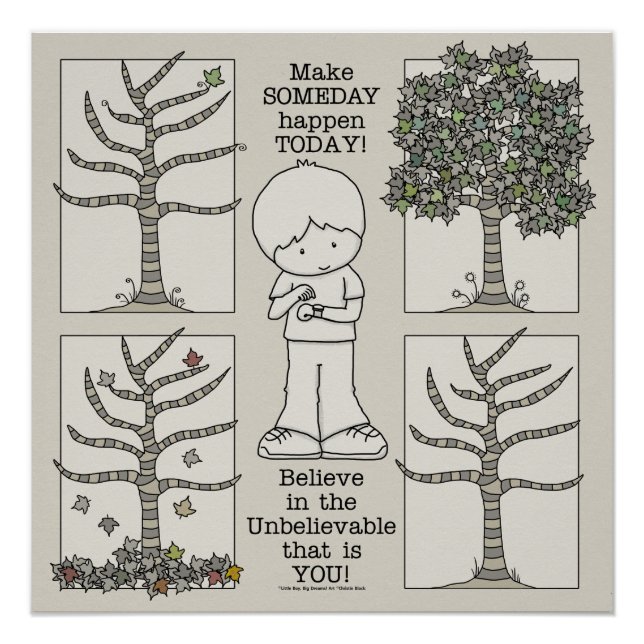 Poster Un jour (Devant)