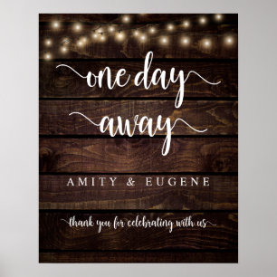 Poster Un jour plus tard, Dîner de répétition Mariage