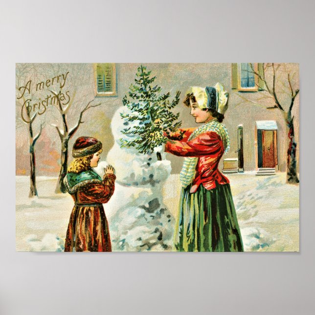 Poster Un joyeux Noël (1903) (Devant)