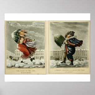Poster Un Joyeux Noël et une bonne année à Londres :