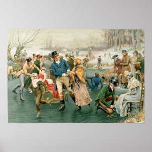 Poster Un joyeux Noël, tiré de l'Annuaire des Pears, 1907