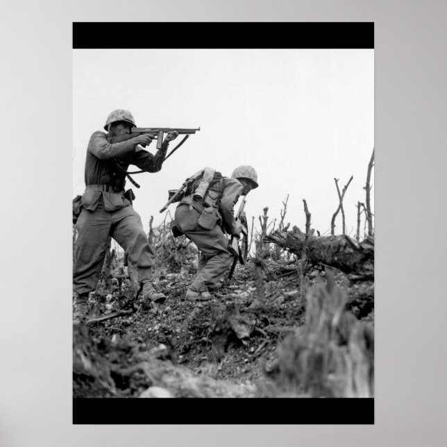 Poster Un Marine de la 1re Division Marine (Devant)