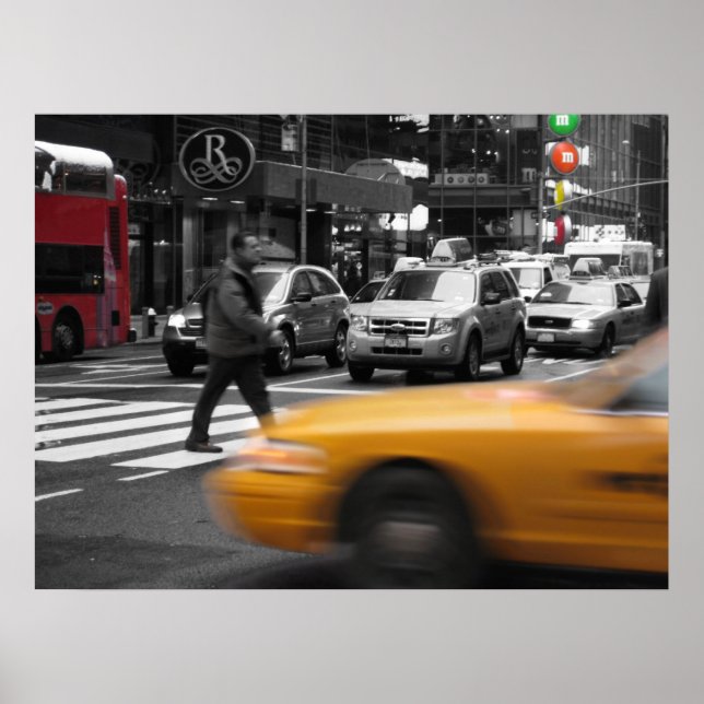 Poster Un matin à New York (Devant)