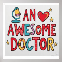 Un médecin génial. Cadeau de remerciement 