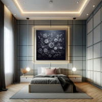 Un modèle numérique avec équations mathématiques