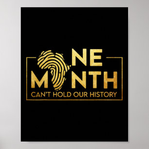 Poster Un mois ne peut contenir notre histoire, Mois de l