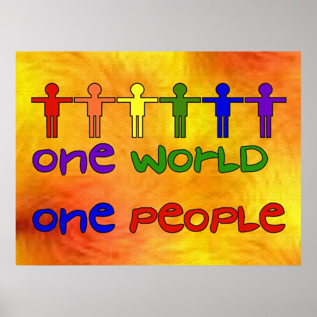 Poster Un monde (Devant)