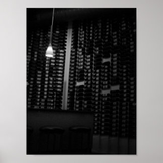 Poster un mur de vin