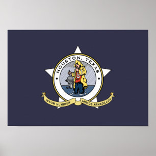 Poster Un nouveau drapeau pour Houston