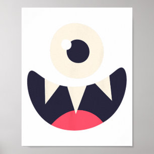 Poster Un Oeil Monster Idées Costume Facile Halloween Gra