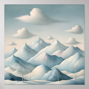 Poster Un pays d'hiver rêvé