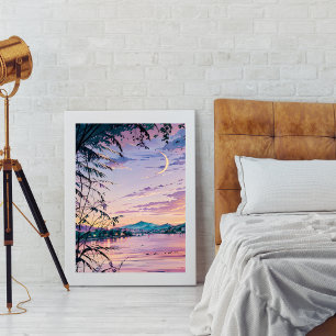 Poster Un paysage de rêve dynamique