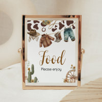 Un Petit Baby shower Cowboy