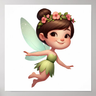 Poster Un petit dessin magique enchanté Fairy